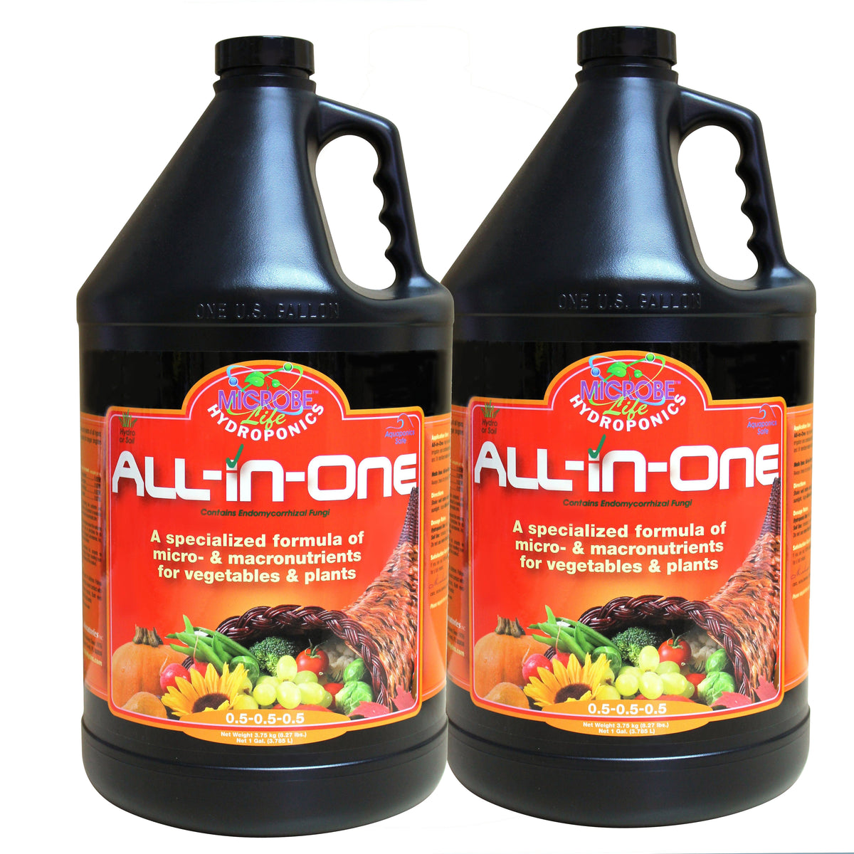 All-In-One by Microbe Life Hydroponics, 2 x 1 gallon