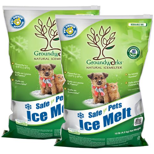 Groundworks Natural Pet-Friendly and Eco-Friendly Ice Melts Xynyth