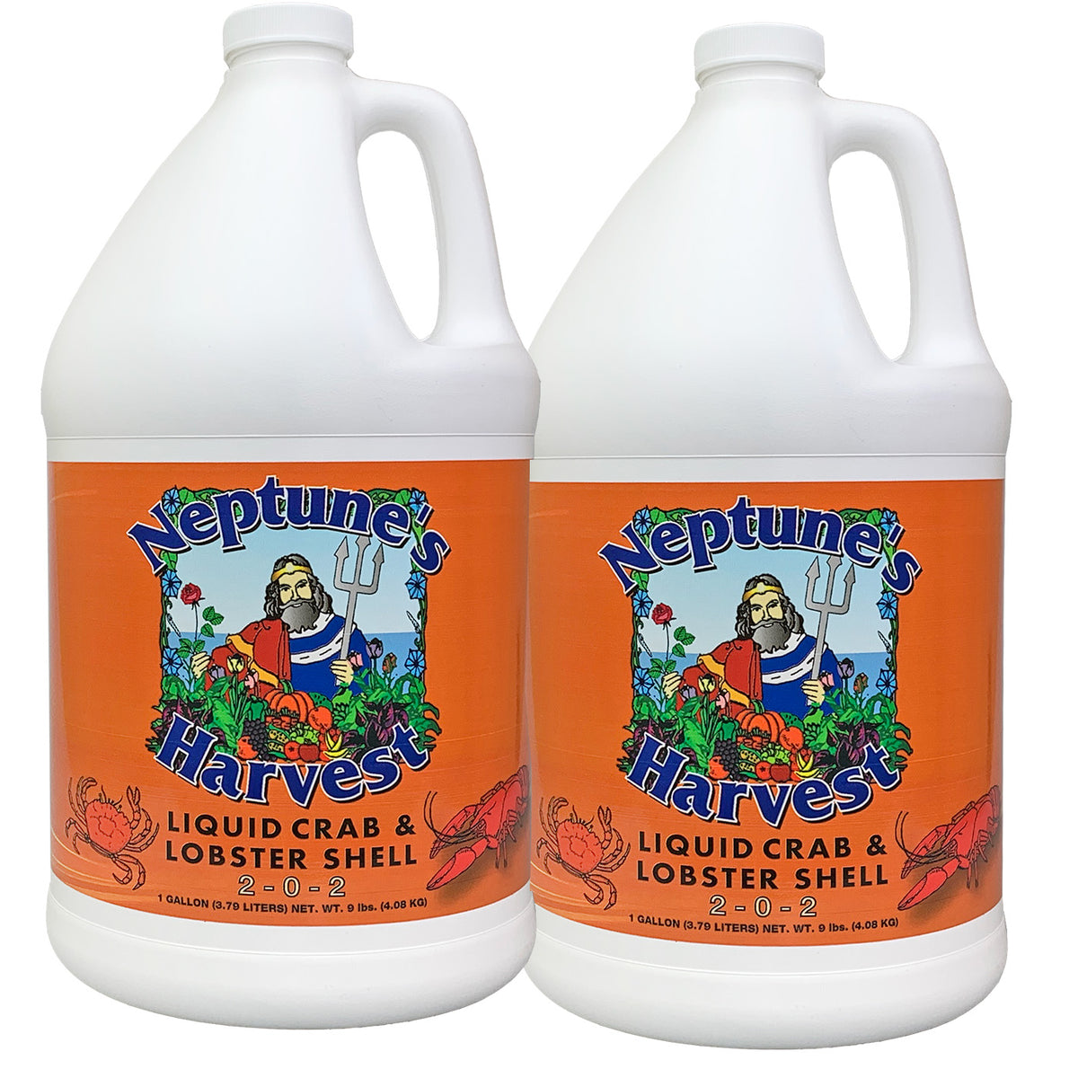 Neptune's Harvest Lobster & Crab Shell Liquid 2-0-2 2x Gallon GrowItNaturally.com