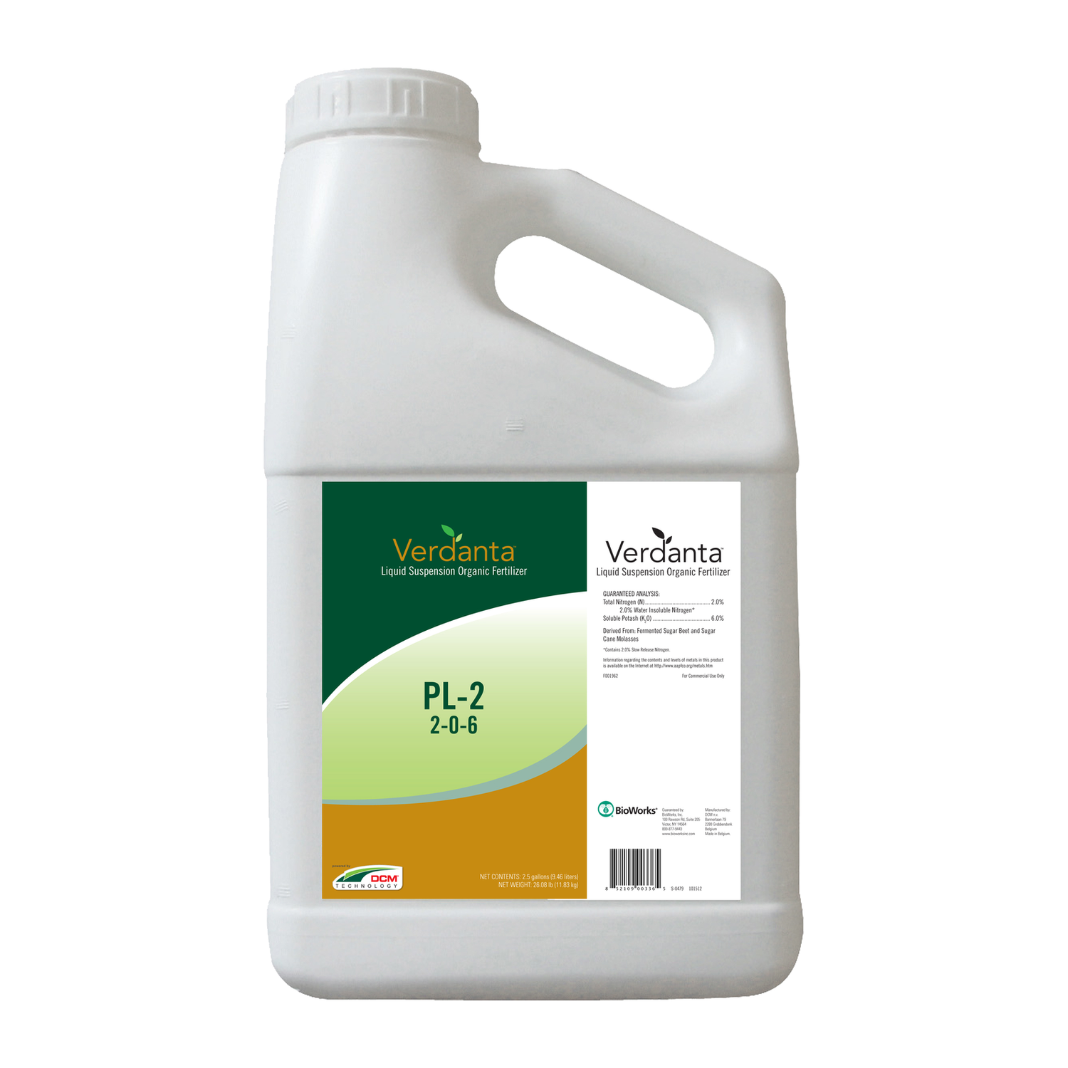 Verdanta PL-2 2-0-6 Liquid Organic Fertilizer