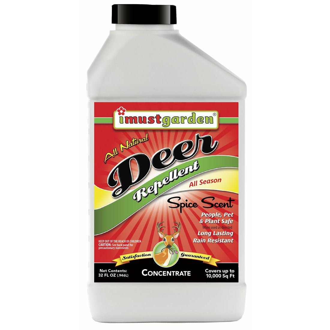 I Must Garden Deer Repellent Spice Liquid Quart