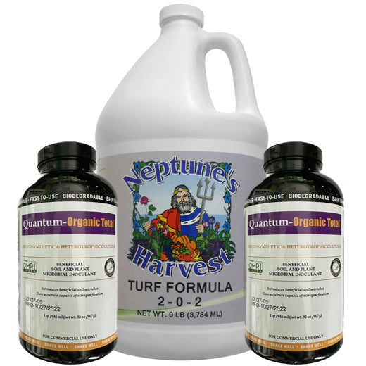 Quantum Growth Total Neptune's Harvest Organic Lawn Pack Pro's Choice