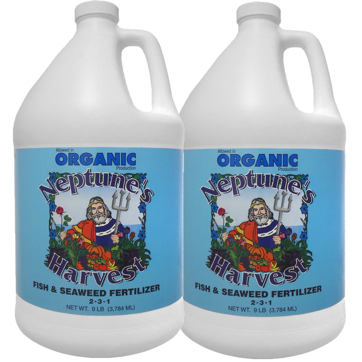 Neptune's Harvest Fish & Seaweed Blend 2-3-1 Organic Fertilizer Neptune's Harvest