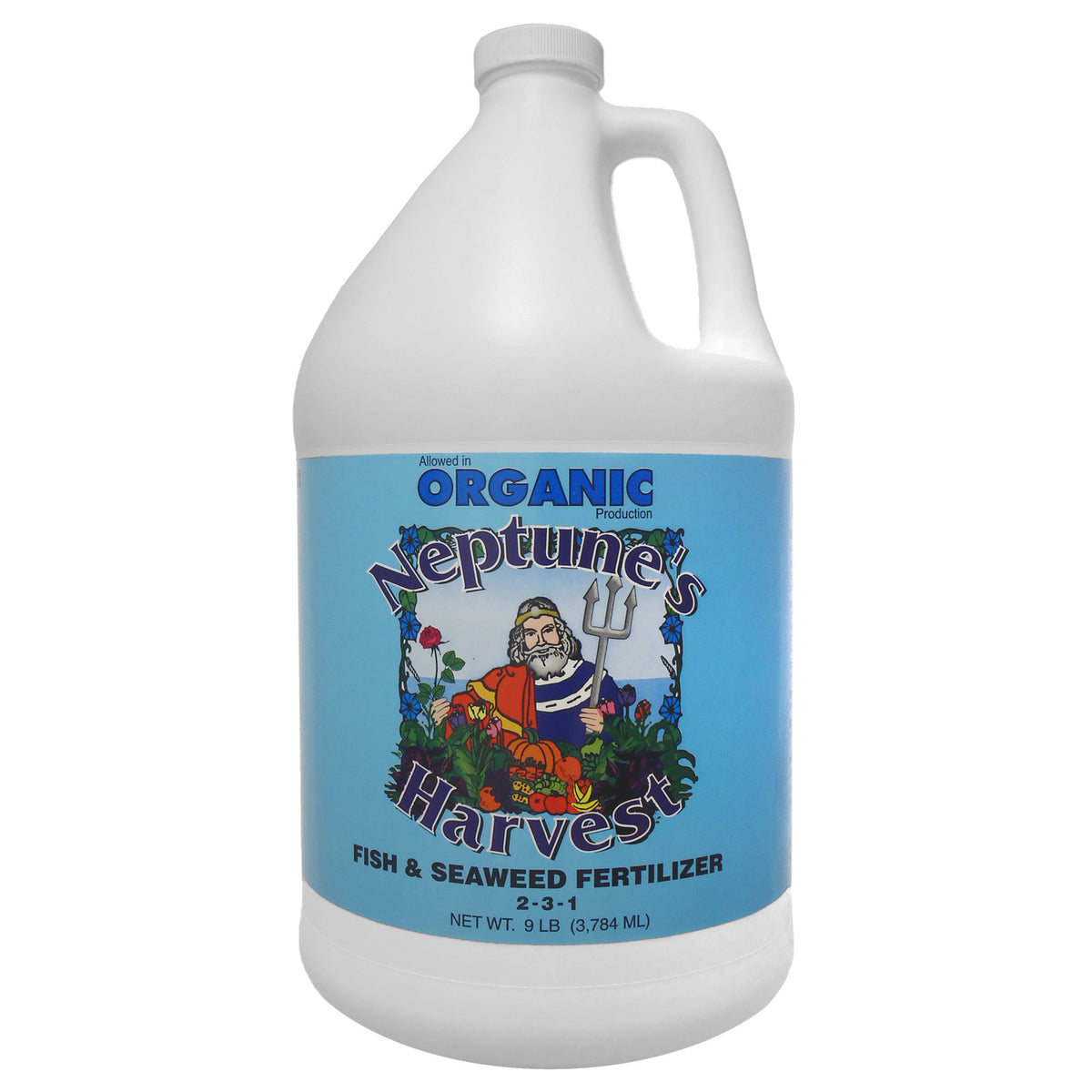 Neptune's Harvest Organic Fish & Seaweed Blend 1 Gallon Organic Fertilizer