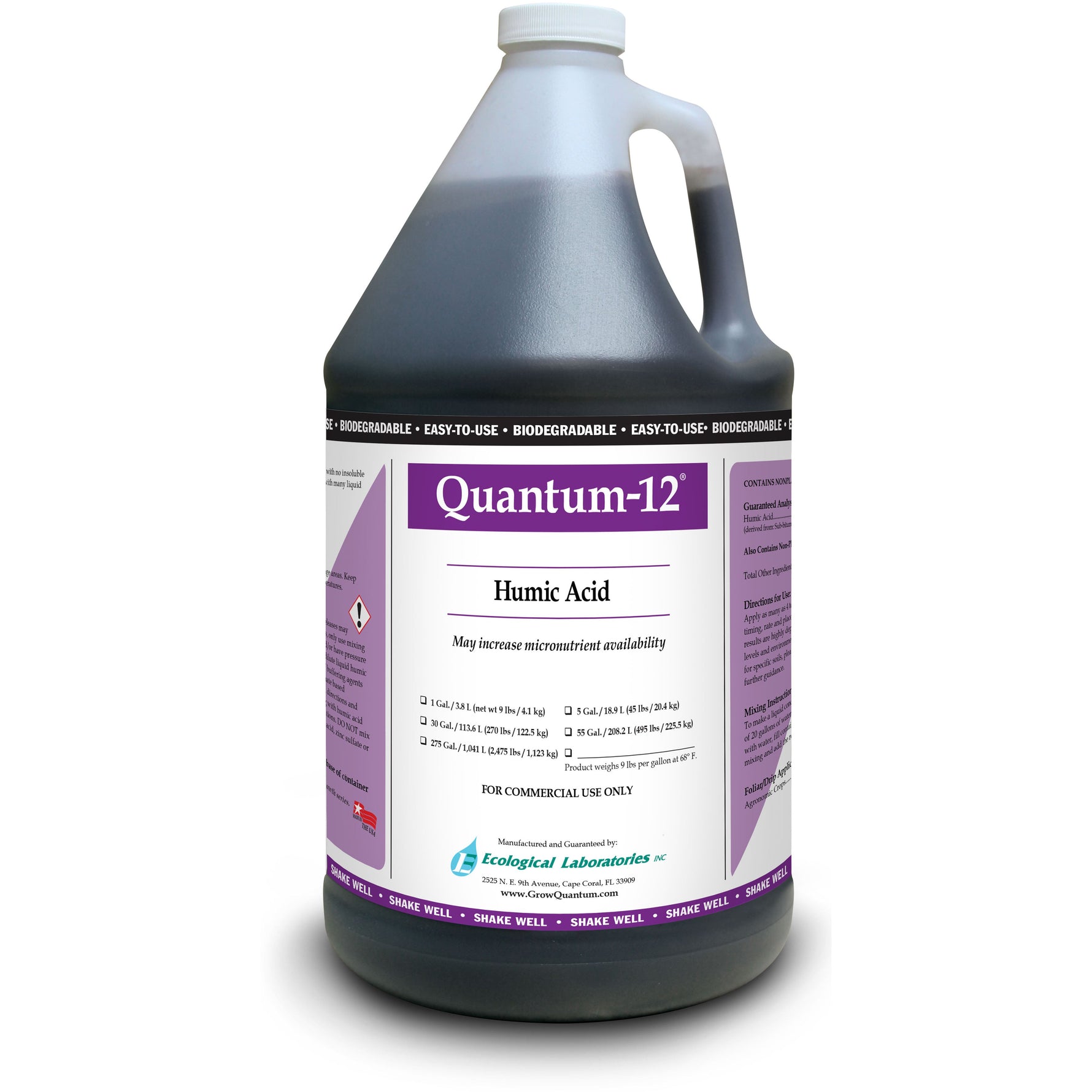 Quantum Growth 12 Humic Acid for Professionals