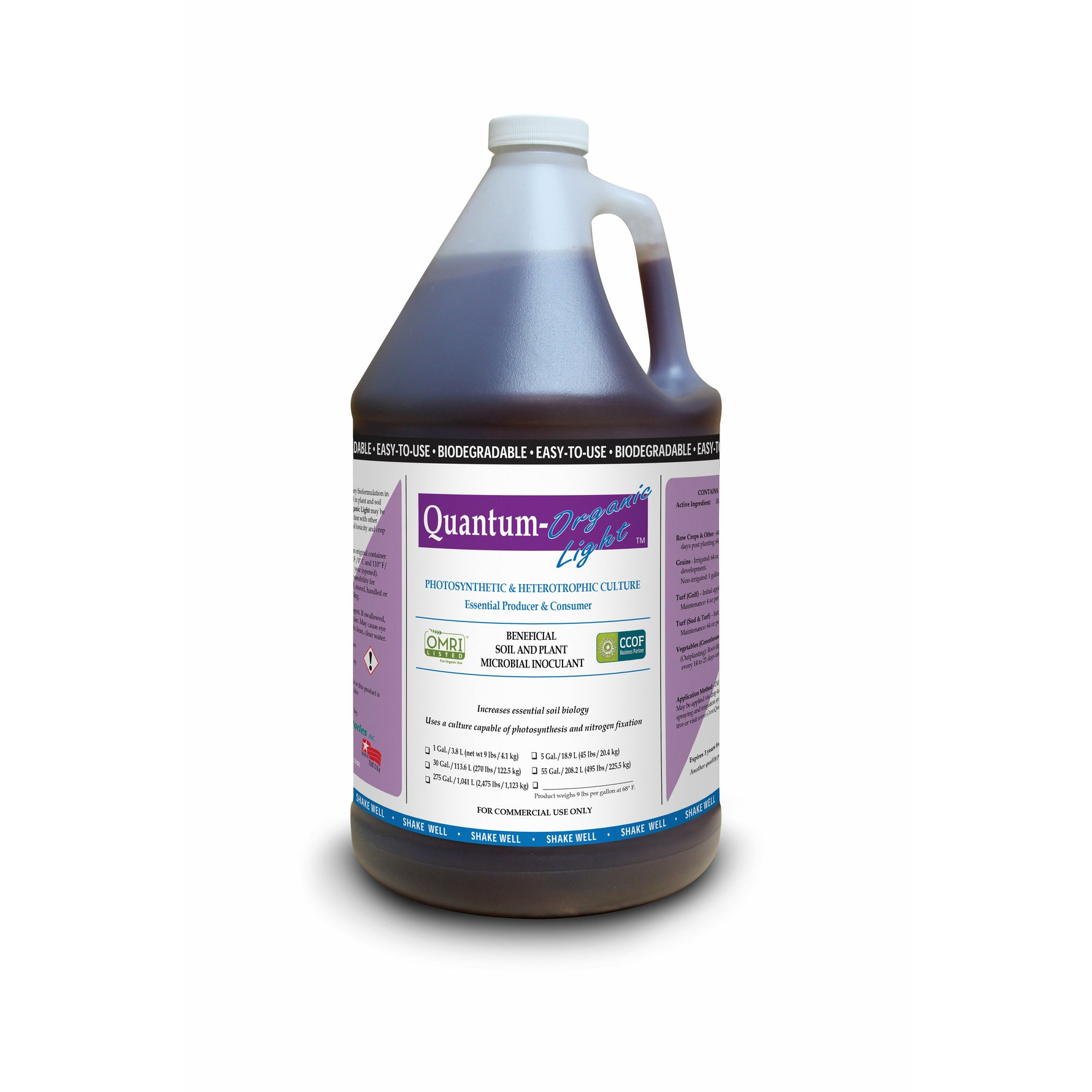 Quantum Growth Organic Light Organic Probiotic GrowItNaturally.com