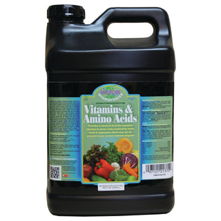 Vitamins & Amino Acids by Microbe Life Hydroponics, 2.5 gallon bottle.