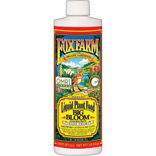 FoxFarm Big Bloom 0-0.5-0.7 Organic Fertilizer FoxFarm