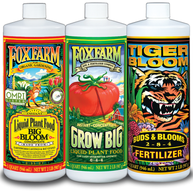 FoxFarm Nutrient Trio (Quart) GrowItNaturally.com