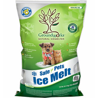 Groundworks Natural Pet-Friendly and Eco-Friendly Ice Melts Xynyth 10 lb.