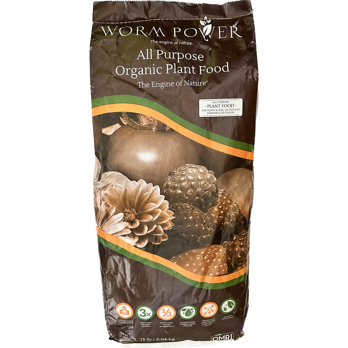Worm Power Organic Worm Castings Vermicompost