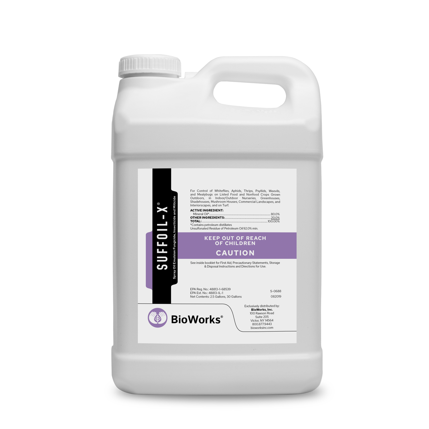 BioWorks SuffOil-X, 2.5 Gallon