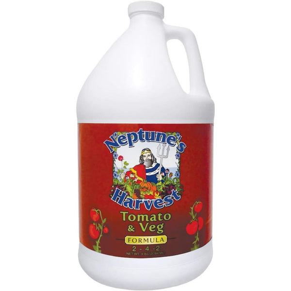 Neptune's Harvest Tomato & Veg Fertilizer 2-4-2, 1 Gallon