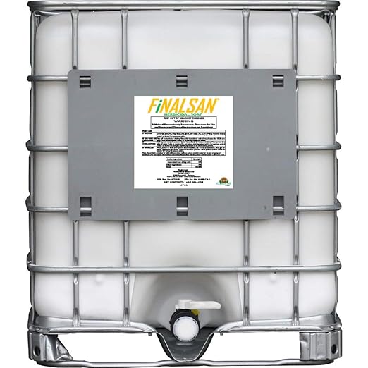 Finalsan Organic Herbicide Total Vegetation and Weed Killer Concentrate Roundup Glyphosate Alternative