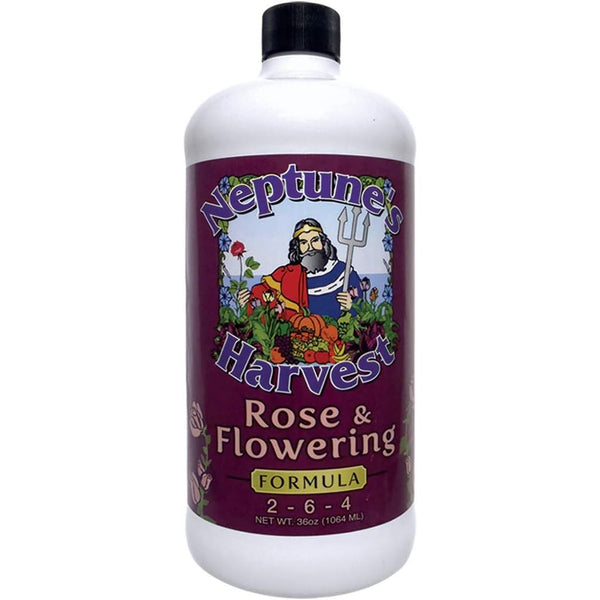 Neptune's Harvest Rose & Flowering Formula 2-6-4, 36 oz