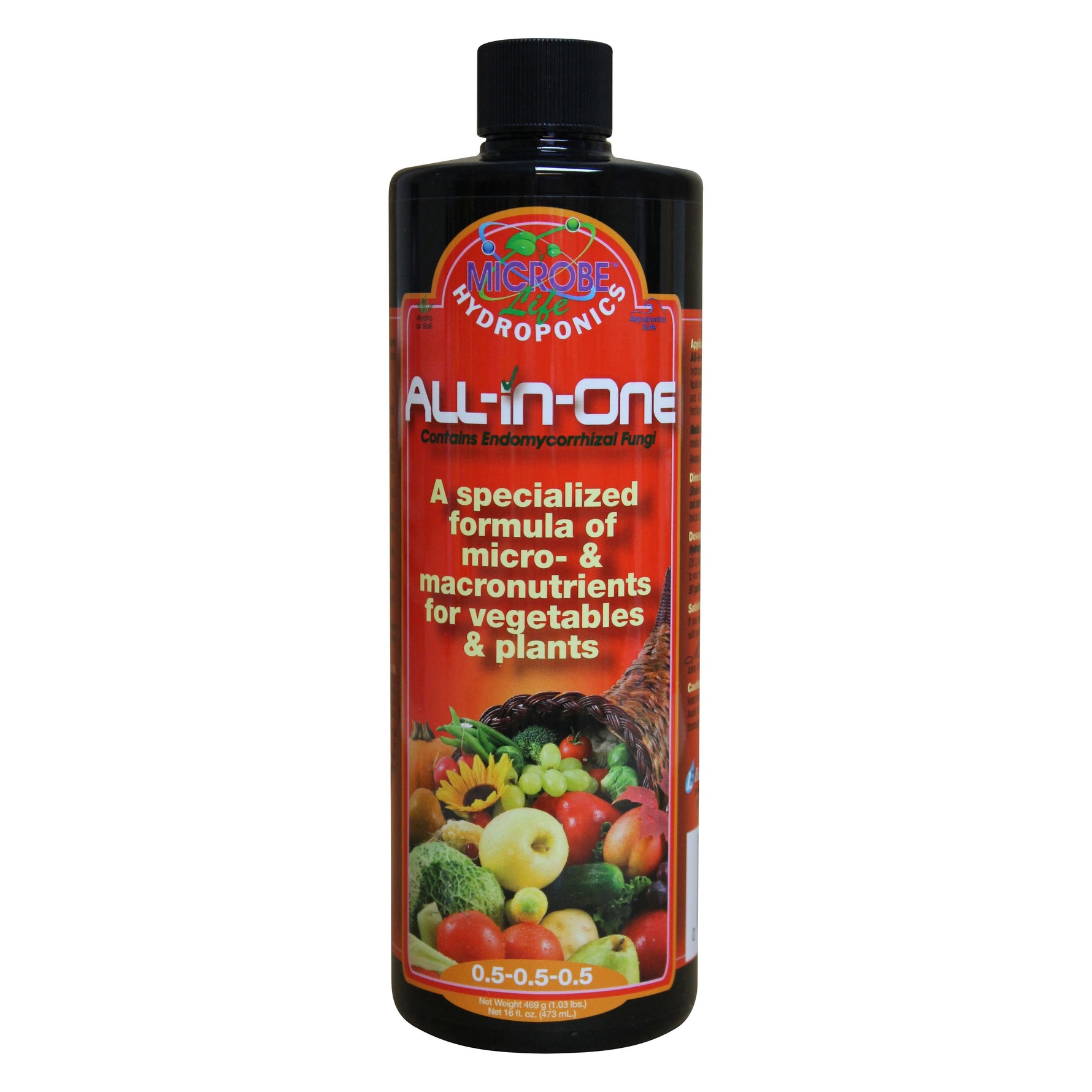 hydroponics all in one plant food Microbe Life All-in-One, 1 qt
