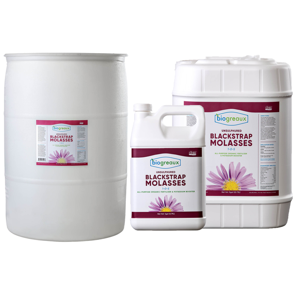 Molasses 1-0-5, Unsulfured Black Strap BioGreaux