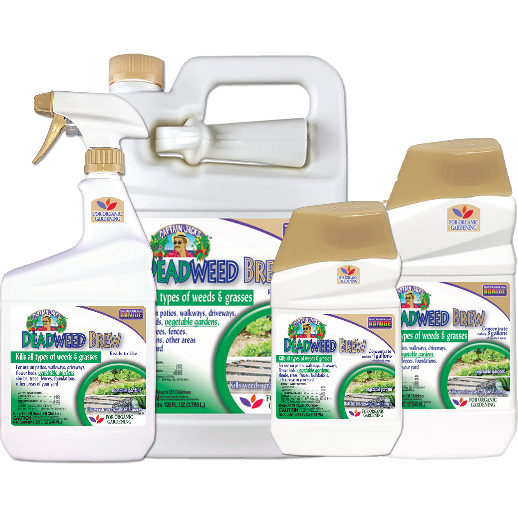 captain jack herbicide Captain Jack's Deadweed Brew RTU 1 gal