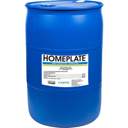 CERTIS HomePlate Organic Weed Killer Herbicide Drum