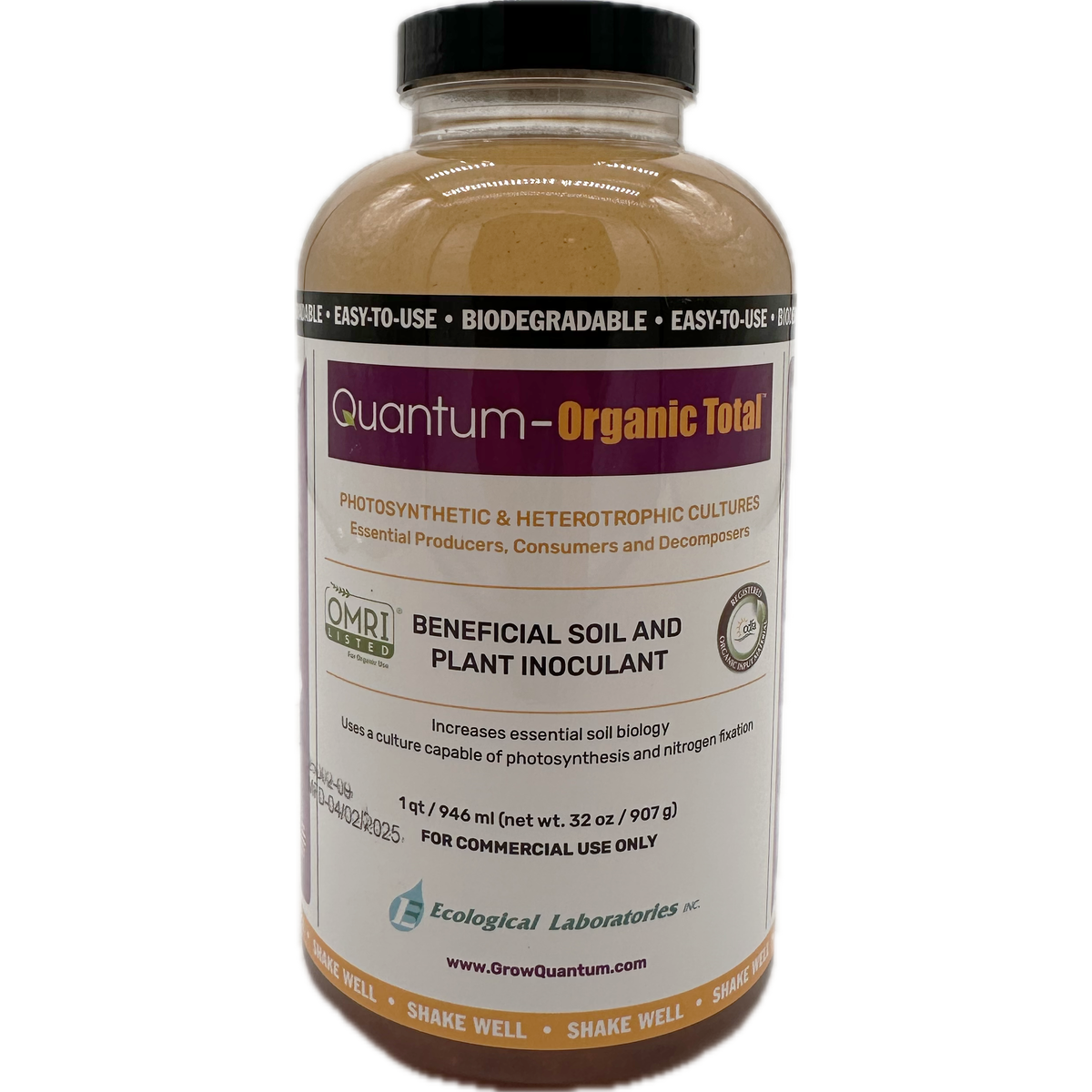 Quantum Growth Organic Total Inoculant Probiotic 1  Quart