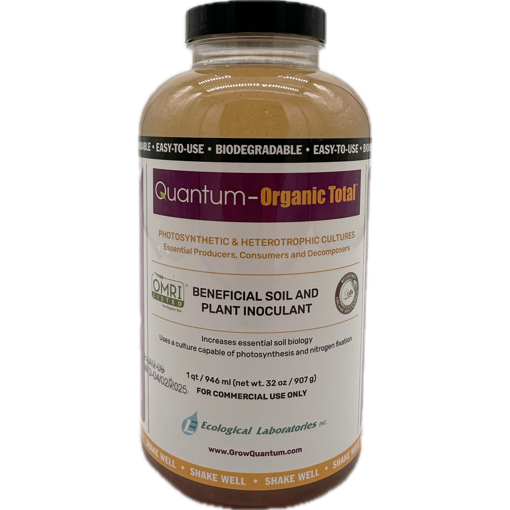 Quantum Growth Organic Total Inoculant Probiotic 1  Quart