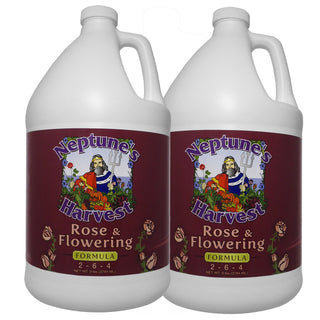 Neptune's Harvest Rose & Flowering Fertilizer 2x Gallon