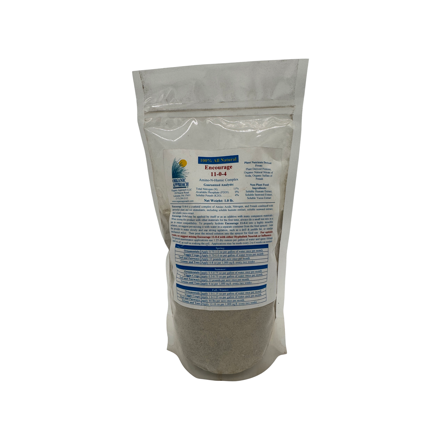 Encourage 11-0-4 Water-Soluble Fertilizer