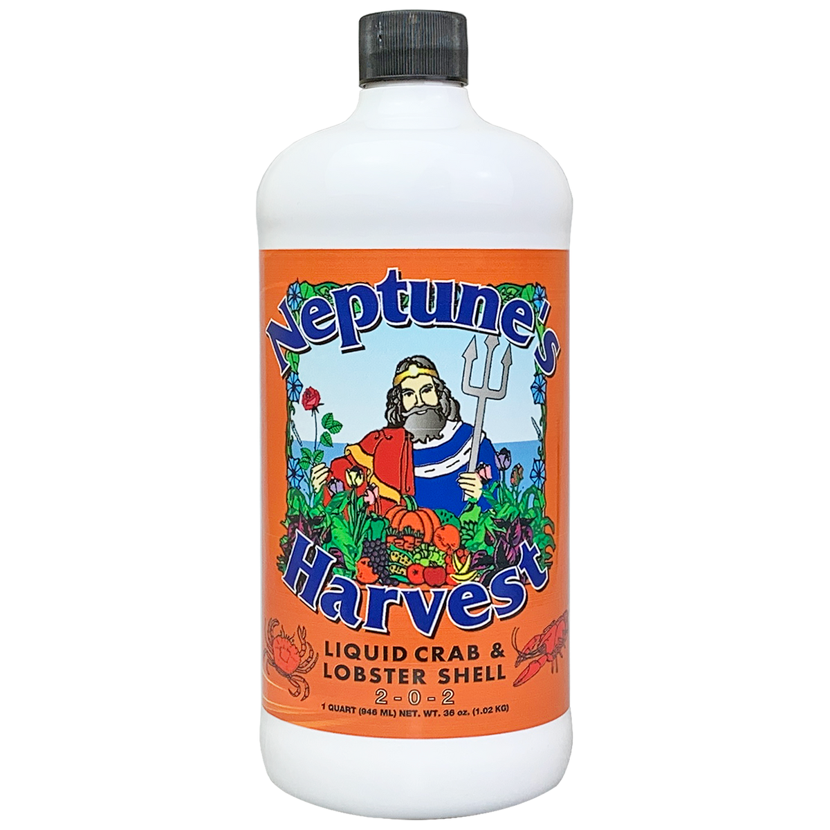 Neptune's Harvest Lobster & Crab Shell Liquid 2-0-2 GrowItNaturally.com