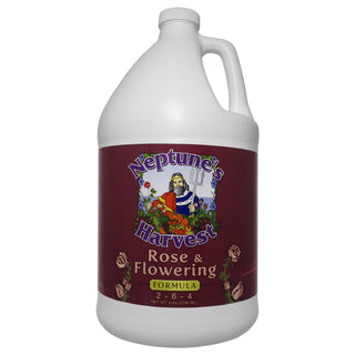 Neptune's Harvest Rose & Flowering Fertilizer 1 Gallon