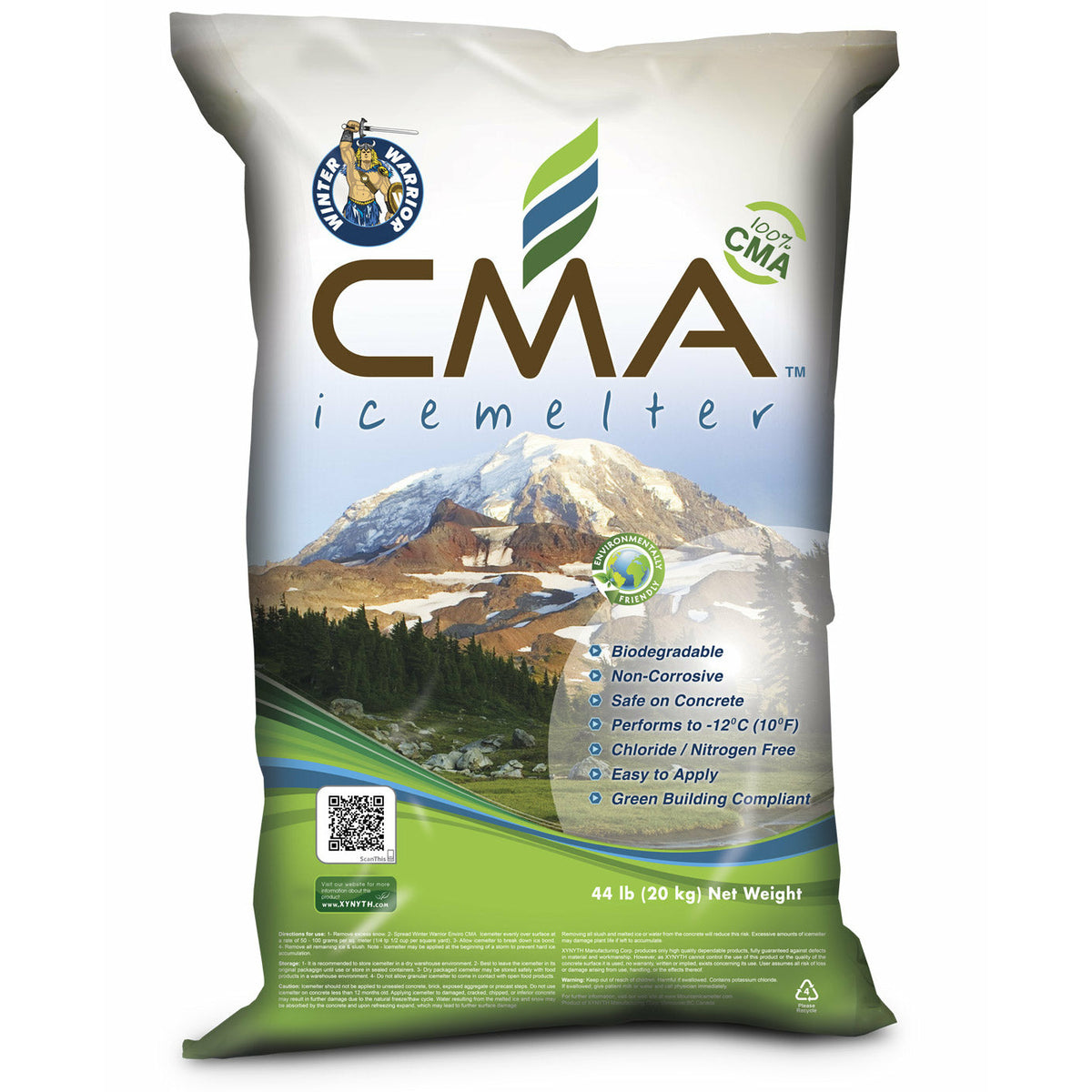 Winter Warrior CMA Icemelt Xynyth Non-Corrosive LEED 44 lb.