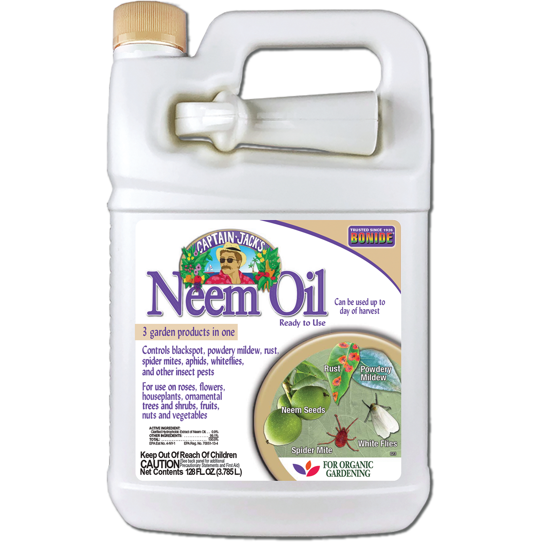 neem oil for indoor plants fungus gnats Captain Jack's Bonide Neem Oil Spray