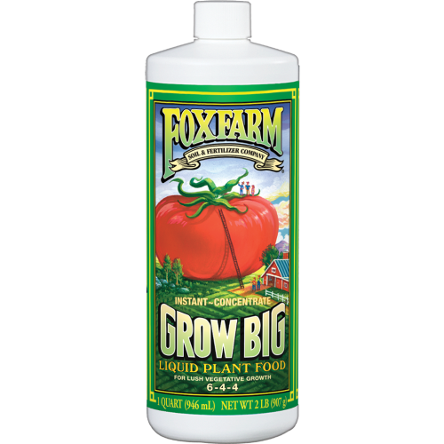FoxFarm Grow Big 6-4-4 Organic Fertilizer FoxFarm