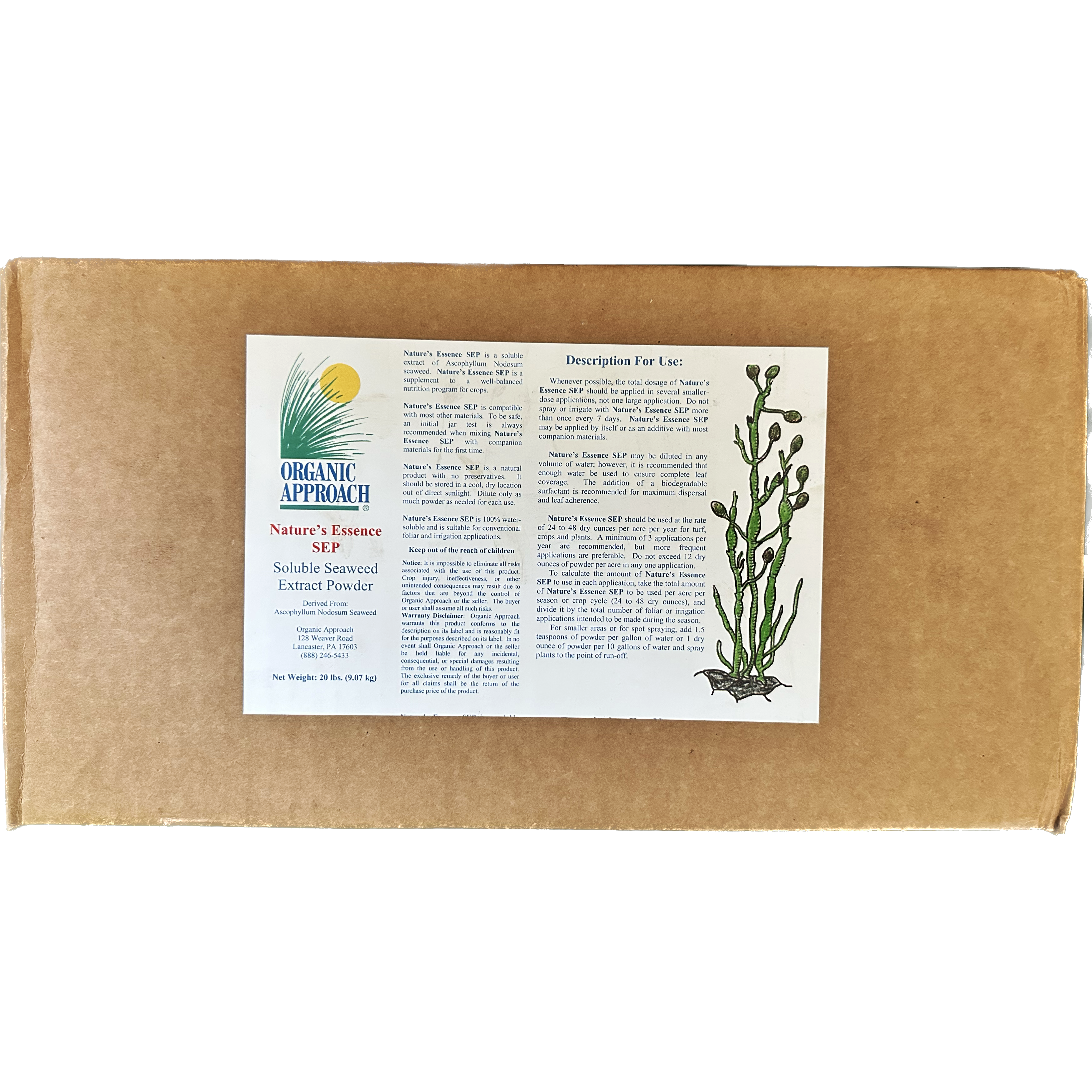 Soluble Seaweed Powder Nature’s Essence SEP – GrowItNaturally.com